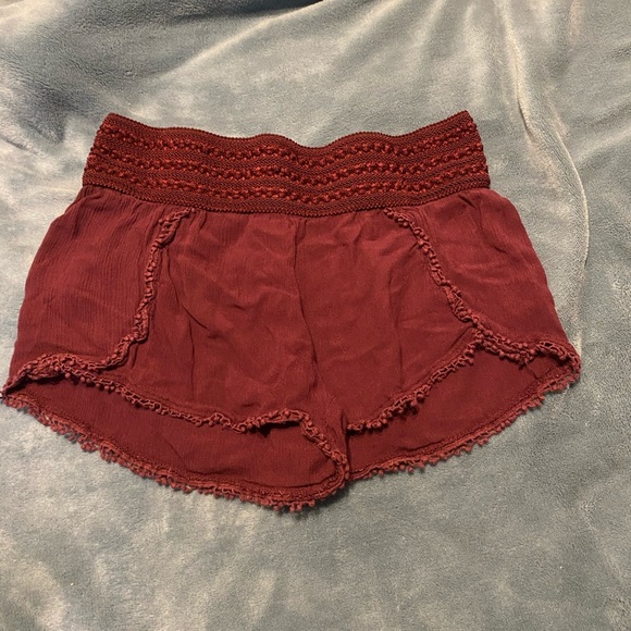 Maroon shorts - Picture 1 of 2
